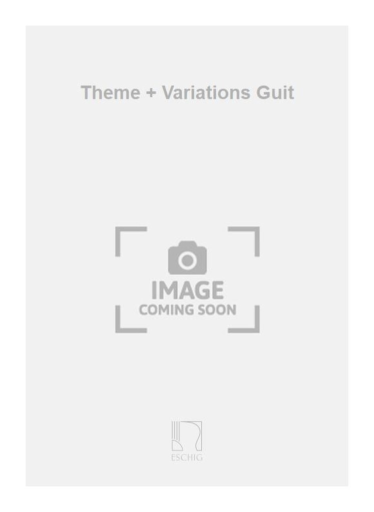 Theme + Variations Guit